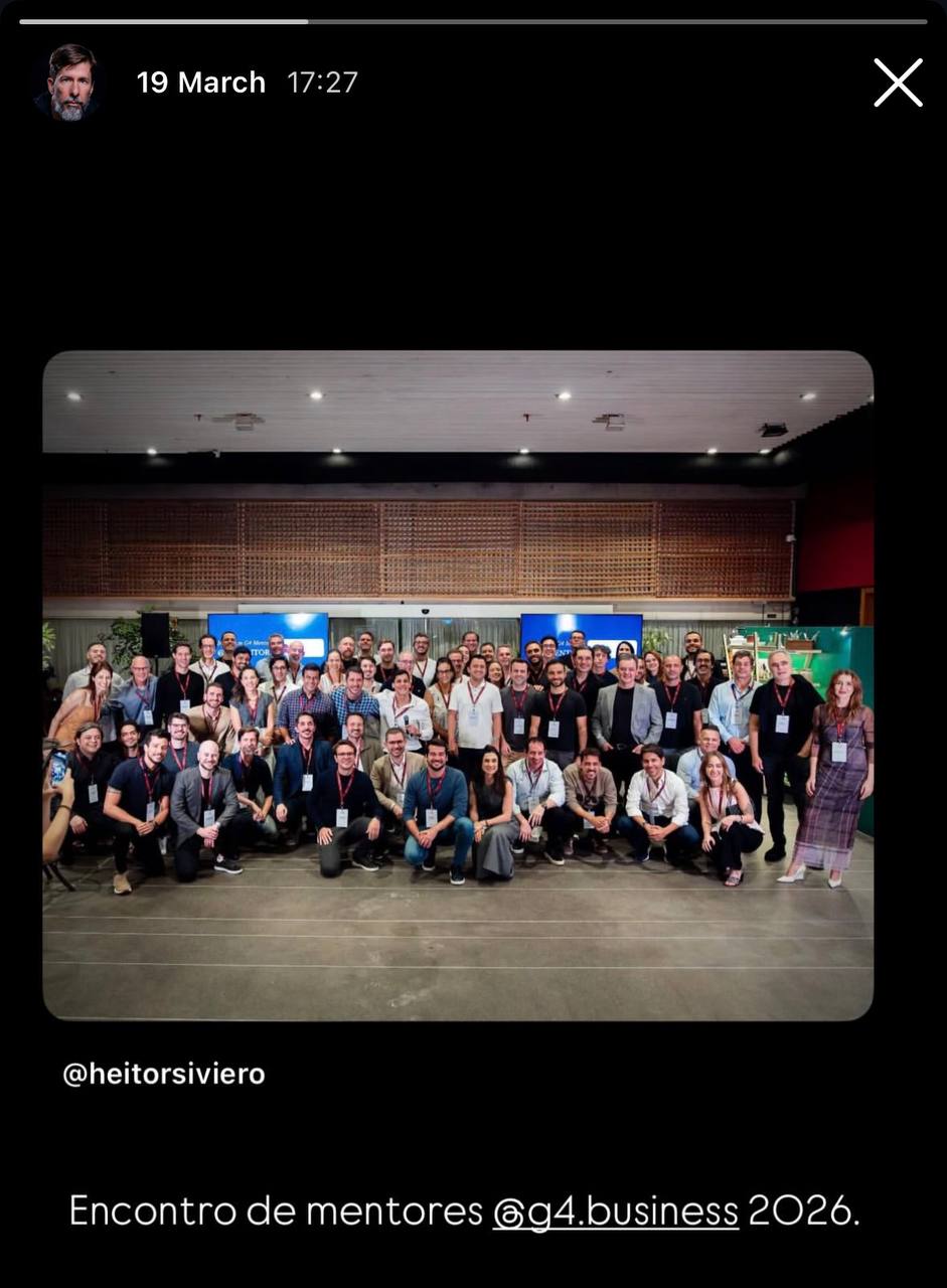 G4 Educação — Encontro de Mentores 2026